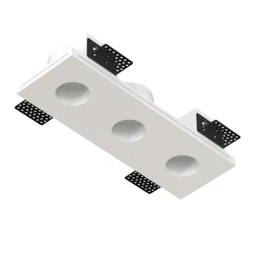 Встраиваемый потолочный гипсовый светильник QUASAR 40 TRIO SN 047 Встраиваемый потолочный гипсовый светильник QUASAR 40 TRIO SN 047