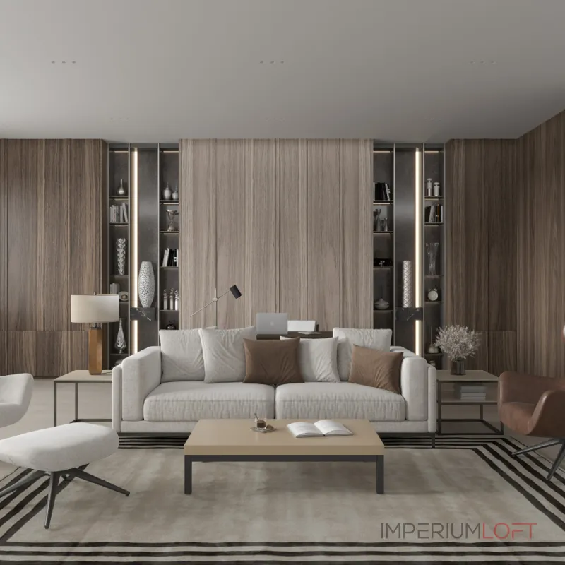 Встраиваемый потолочный гипсовый светильник QUASAR 40 TRIO SN 047 от ImperiumLoft