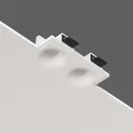 Встраиваемый потолочный гипсовый светильник ELEKTRA MINI DUO SN 049 от ImperiumLoft