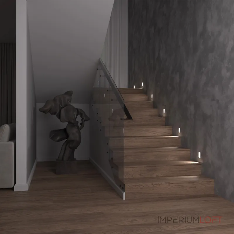 Встраиваемый стеновой гипсовый светильник SUBRA-S 40 SN 051 от ImperiumLoft