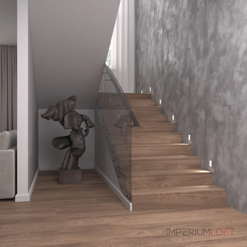 Встраиваемый стеновой гипсовый светильник SUBRA-S 40 SN 051 от ImperiumLoft