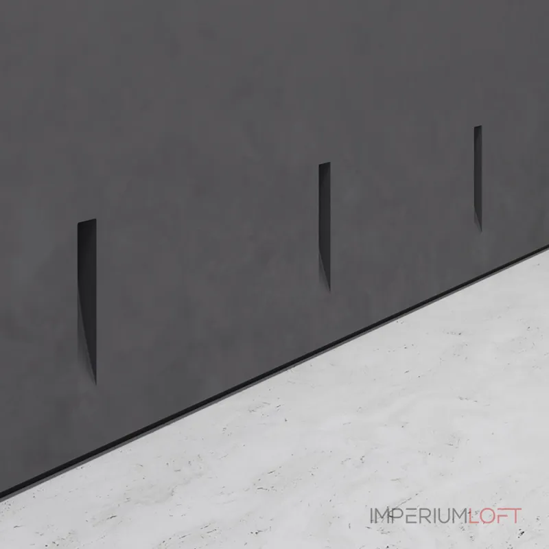 Встраиваемый стеновой гипсовый светильник SUBRA-L 40 SN 053 от ImperiumLoft