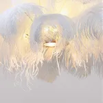 Люстра на штанге Dance Feathers