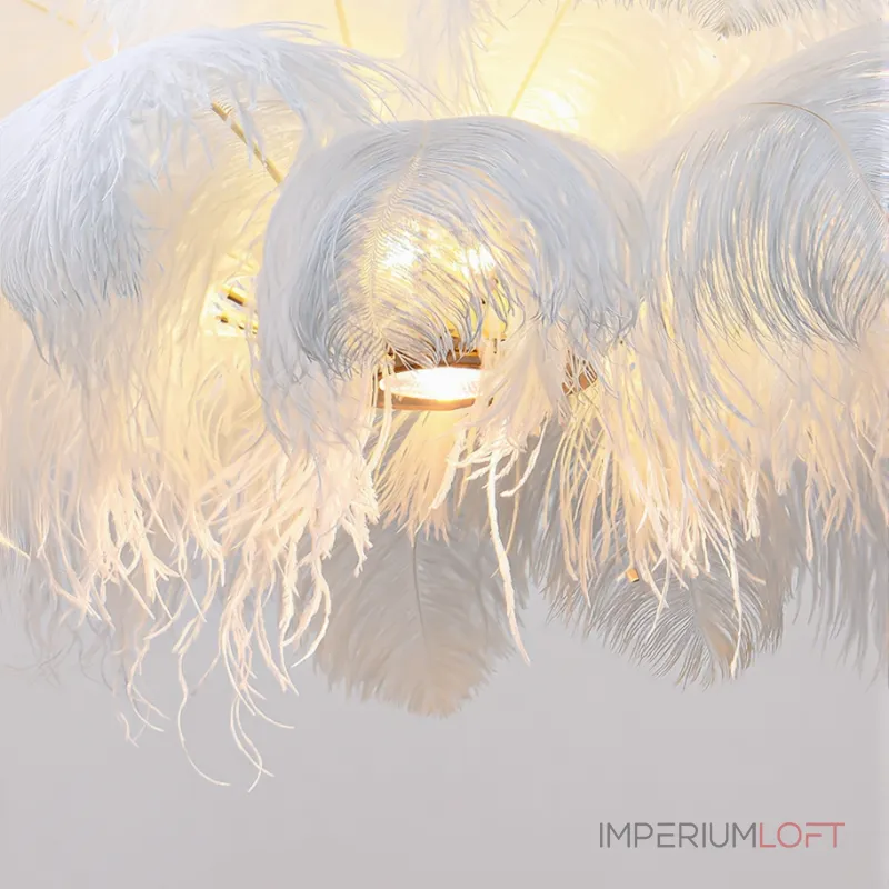 Люстра на штанге Dance Feathers