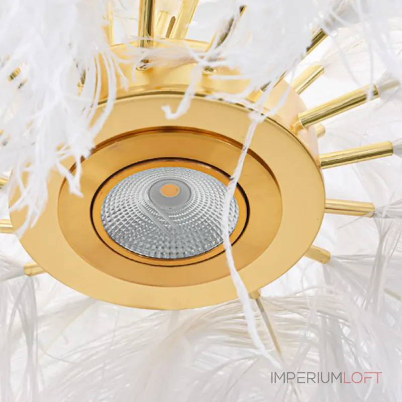 Люстра на штанге Dance Feathers