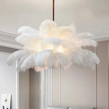 Люстра на штанге Dance Feathers