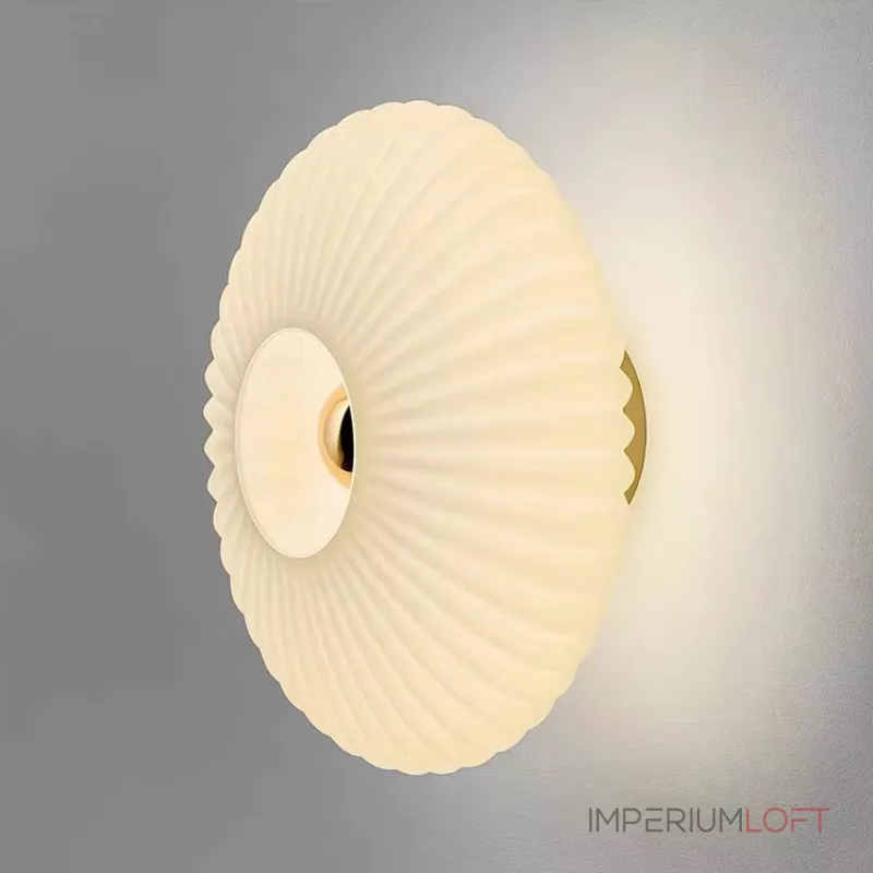 Светодиодный настенный светильник Dancing Light Matte White от ImperiumLoft