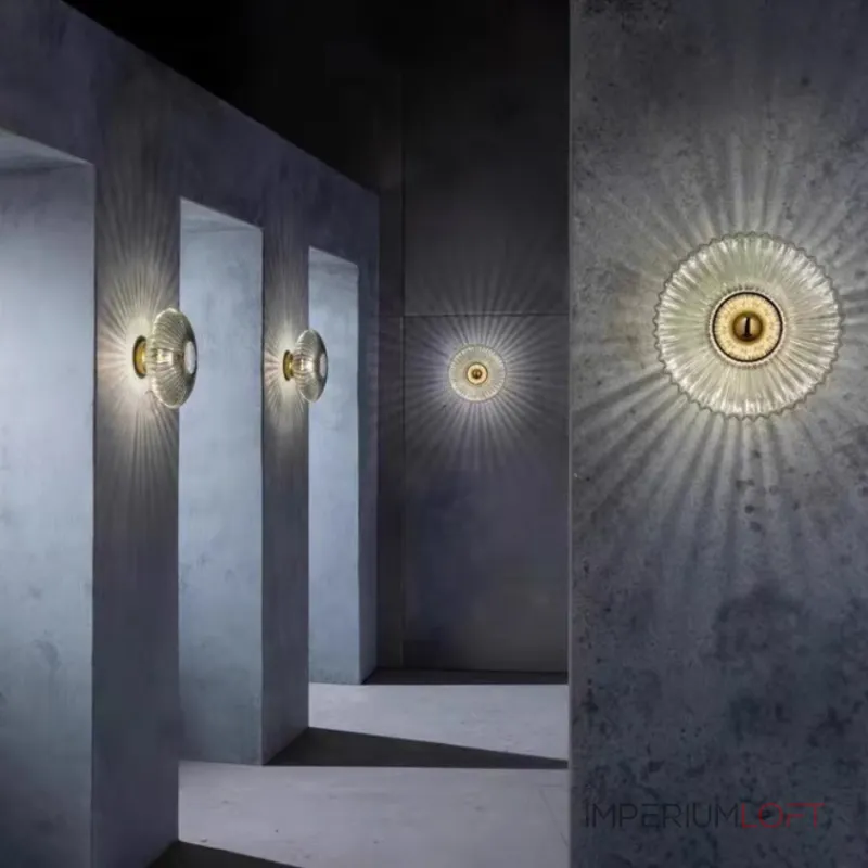 Светодиодный настенный светильник Dancing Light Cognac от ImperiumLoft