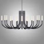 Люстра на штанге LAURA D127 Black