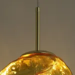 Светильник подвесной Dancing Ice Rose Gold от ImperiumLoft