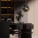 Светильник подвесной Dancing Ice Rose Gold от ImperiumLoft