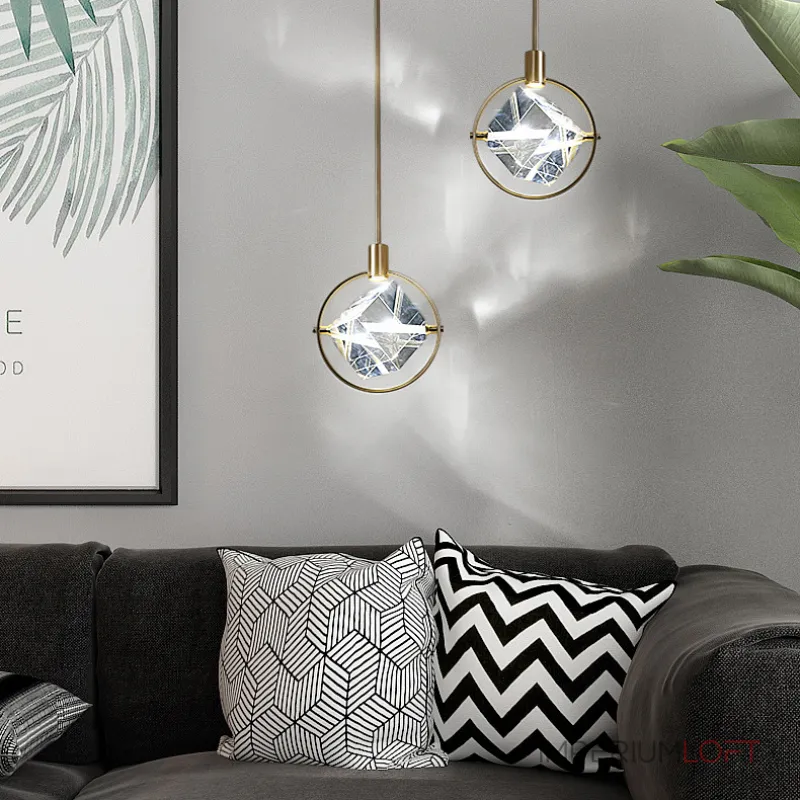 Подвесной светильник Crystal Halo A от ImperiumLoft