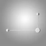 Настенный светильник DOTS C White от ImperiumLoft