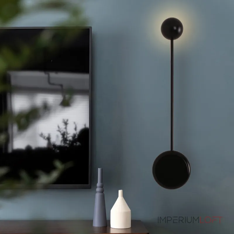 Настенный светильник DOTS B Black от ImperiumLoft