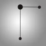 Настенный светильник DOTS C Black Left от ImperiumLoft