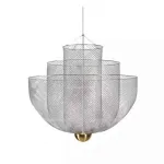 Подвесная люстра MESHMATICA D90 Silver от ImperiumLoft