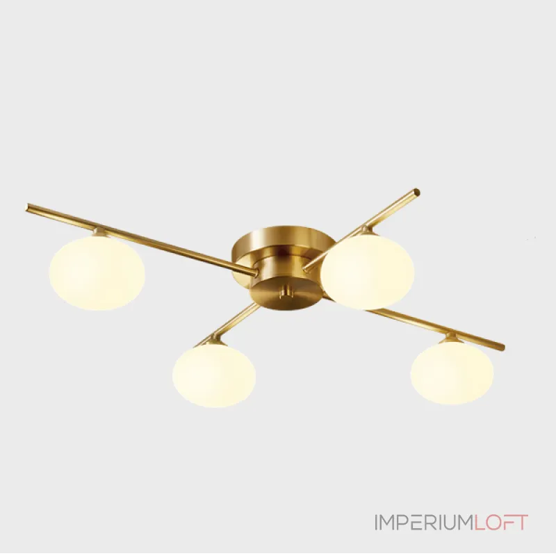 Потолочная люстра DAHLIA B L4 White Потолочная люстра DAHLIA B L4 White