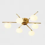 Потолочная люстра DAHLIA B L6 White