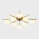 Потолочная люстра DAHLIA B L8 White