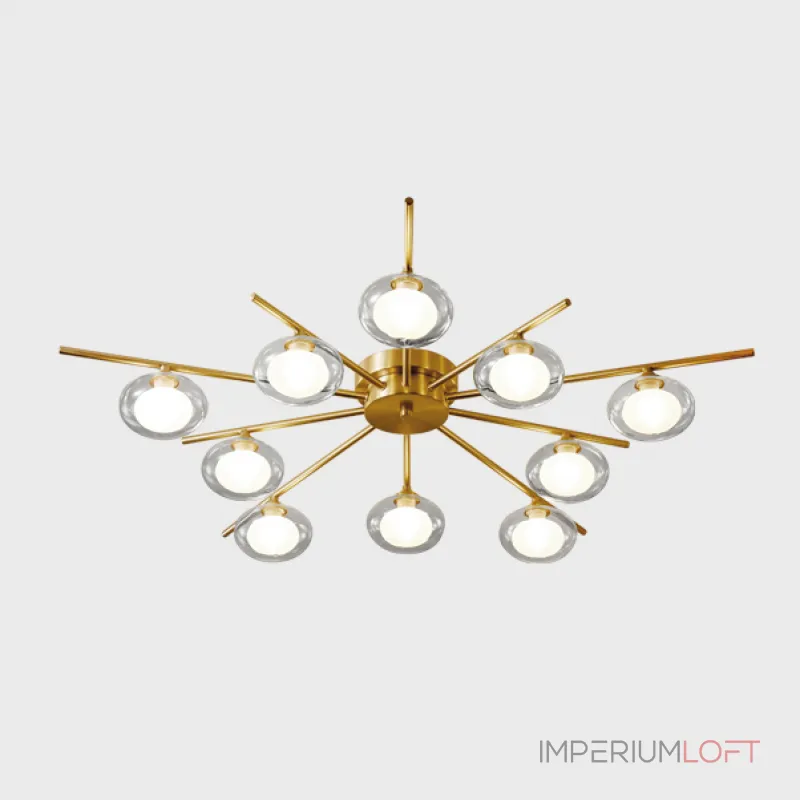 Потолочная люстра DAHLIA B L10 Transparent Потолочная люстра DAHLIA B L10 Transparent