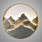 Настенный светильник DAWN D120 Brass от ImperiumLoft