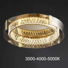 Потолочная люстра PERSEY D80 Amber Трех Потолочная люстра PERSEY D80 Amber Трех