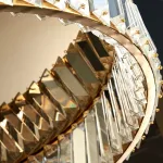 Потолочная люстра PERSEY D80 Amber Трех