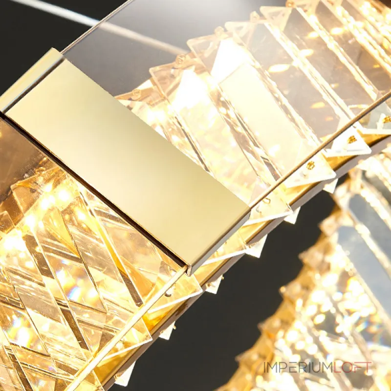 Потолочная люстра PERSEY D80 Amber Трех