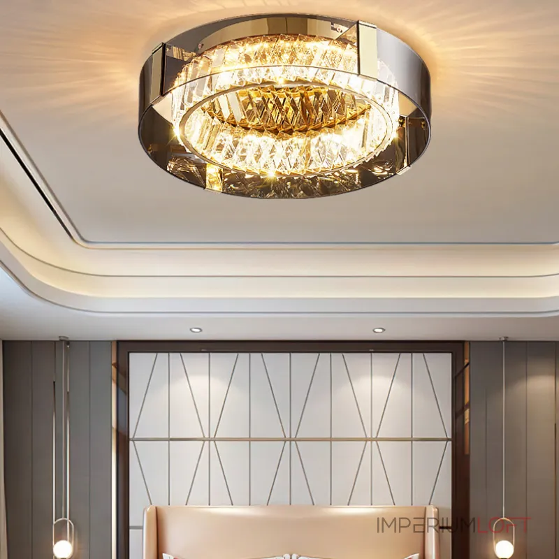 Потолочная люстра PERSEY D80 Amber Трех