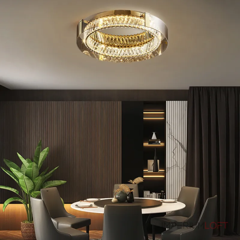 Потолочная люстра PERSEY D80 Amber Трех