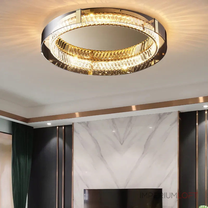 Потолочная люстра PERSEY D80 Amber Трех