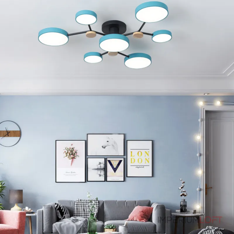 Потолочная люстра GAMMA D98 Black