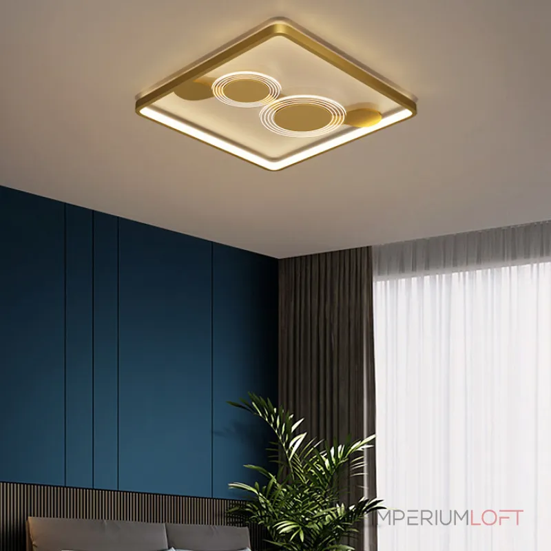 Потолочный светильник AHLET B D Black от ImperiumLoft