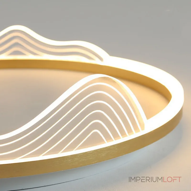 Потолочный светильник IZELIN D50 Black от ImperiumLoft