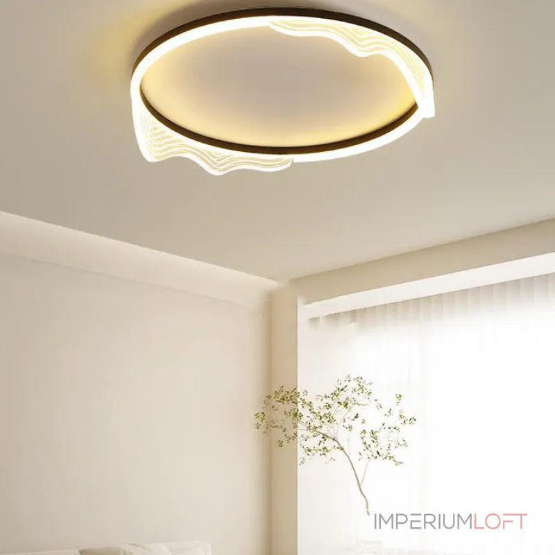 Потолочный светильник IZELIN D50 Black от ImperiumLoft