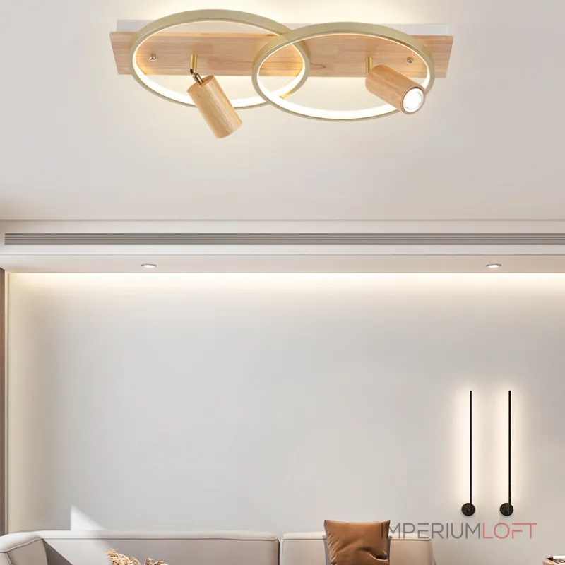 Потолочный светильник DIDRIKA L45 Dark Brown 4000К от ImperiumLoft