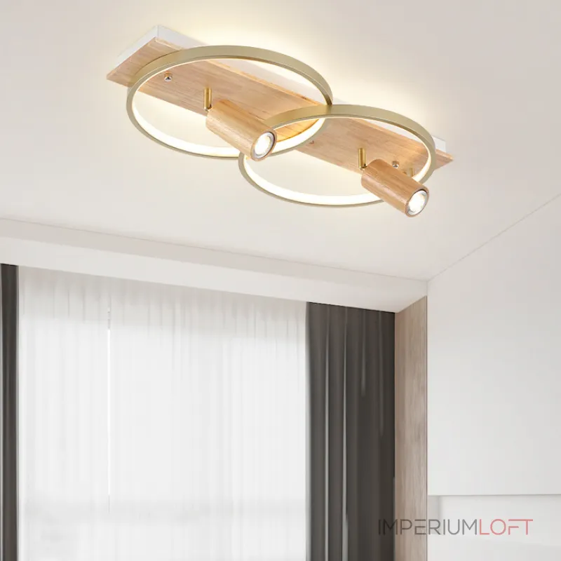 Потолочный светильник DIDRIKA L45 Dark Brown 4000К от ImperiumLoft