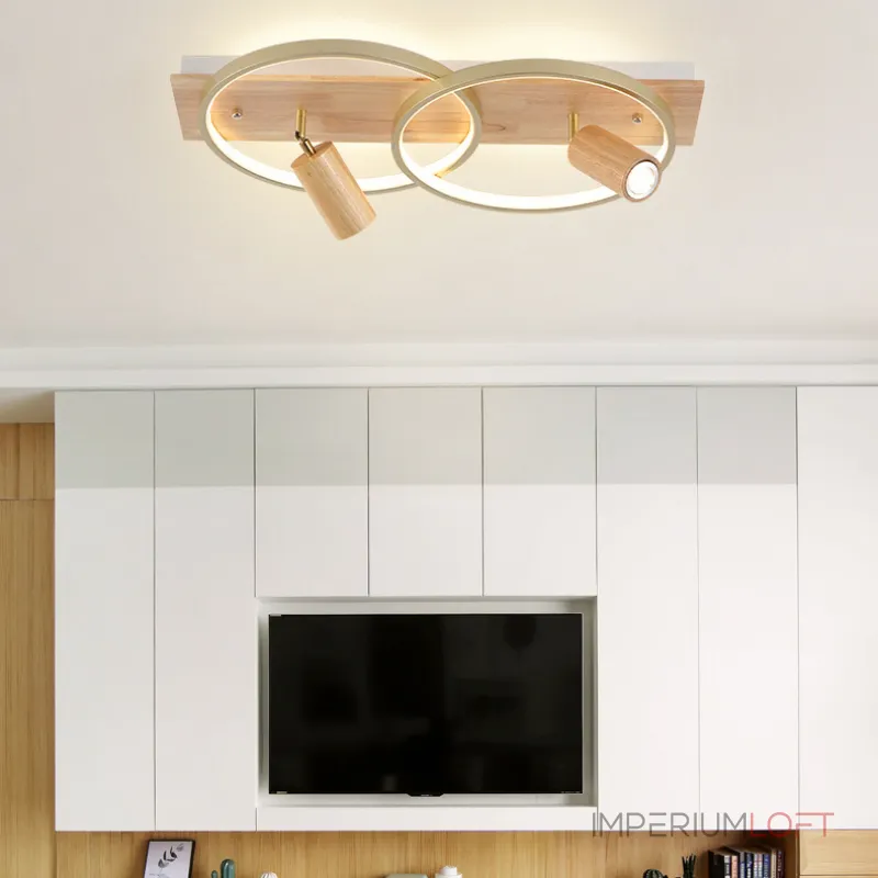 Потолочный светильник DIDRIKA L45 Dark Brown 4000К от ImperiumLoft