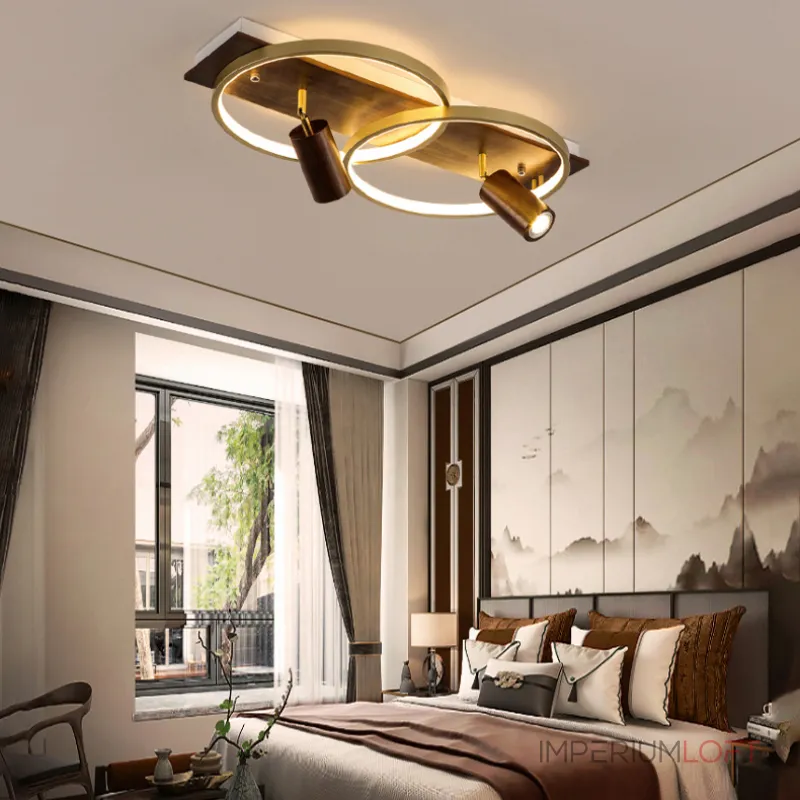 Потолочный светильник DIDRIKA L45 Dark Brown 4000К от ImperiumLoft