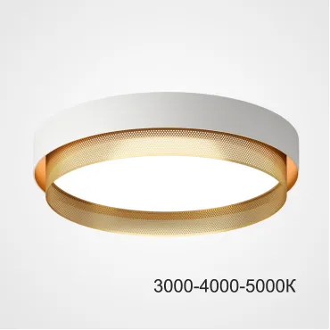 Потолочный светильник MALIA D45 White Brass Трехцветный свет