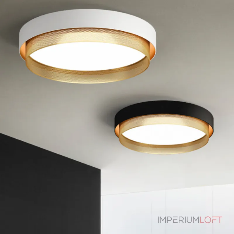 Потолочный светильник MALIA D55 White Brass 4000К от ImperiumLoft