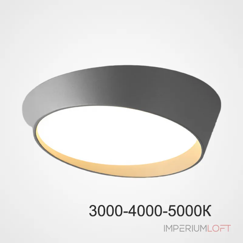 Потолочный светильник TORONTO D40 Grey Трехцветный свет от ImperiumLoft Потолочный светильник TORONTO D40 Grey Трехцветный свет от ImperiumLoft