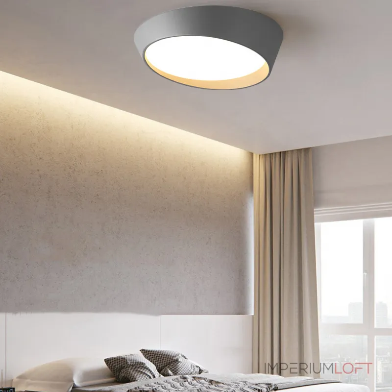 Потолочный светильник TORONTO D50 White Трехцветный свет от ImperiumLoft