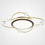 Потолочный светильник AMATIUS D105 Black от ImperiumLoft