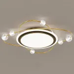 Потолочный светильник AMATIUS D85 Black от ImperiumLoft