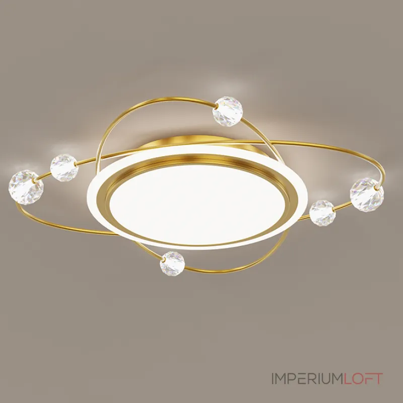 Потолочный светильник AMATIUS D85 Brass от ImperiumLoft