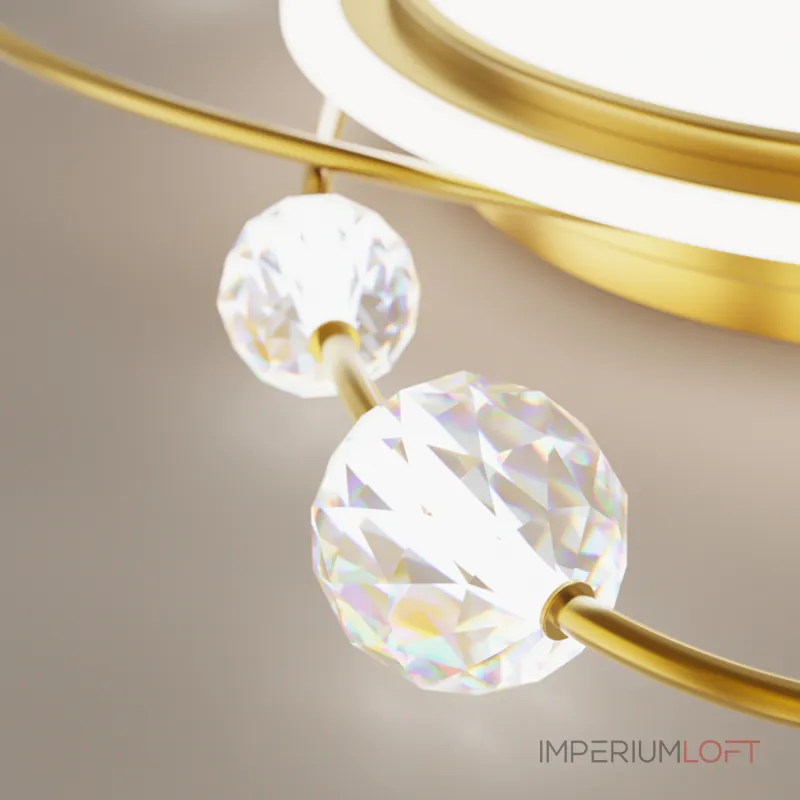 Потолочный светильник AMATIUS D50 Black от ImperiumLoft