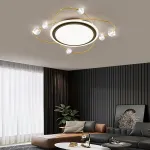 Потолочный светильник AMATIUS D50 Black от ImperiumLoft