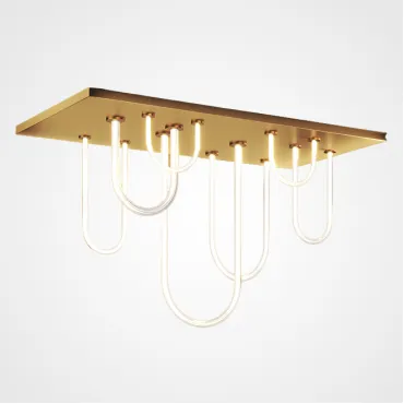 Потолочная люстра HILARY B L120 Brass Потолочная люстра HILARY B L120 Brass