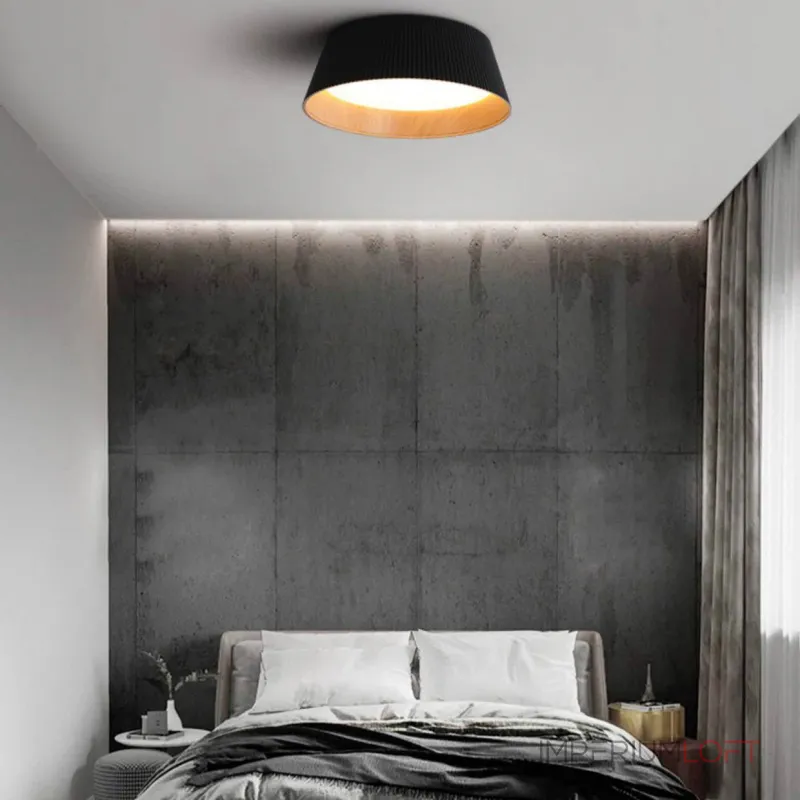 Потолочный светильник HILDNY CH Black от ImperiumLoft